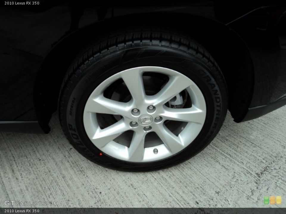 2010 Lexus RX 350 Wheel and Tire Photo #49907409