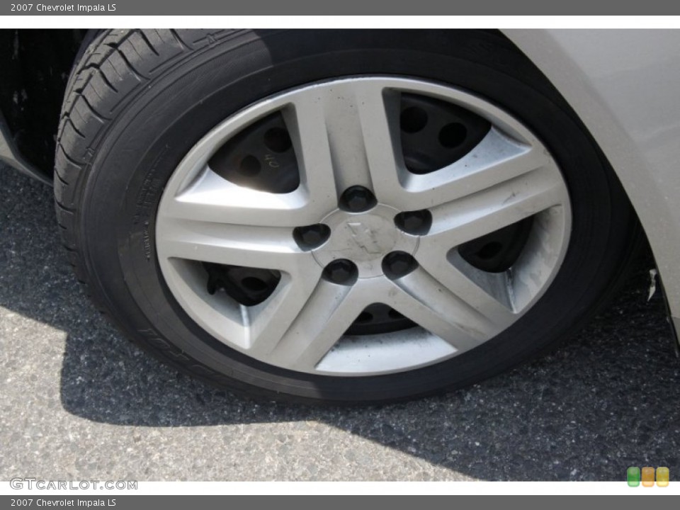 2007 Chevrolet Impala LS Wheel and Tire Photo #49908690