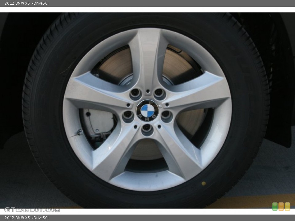 2012 BMW X5 xDrive50i Wheel and Tire Photo #49909737