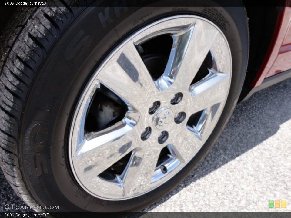 2009 Dodge Journey SXT Wheel and Tire Photo #49910025