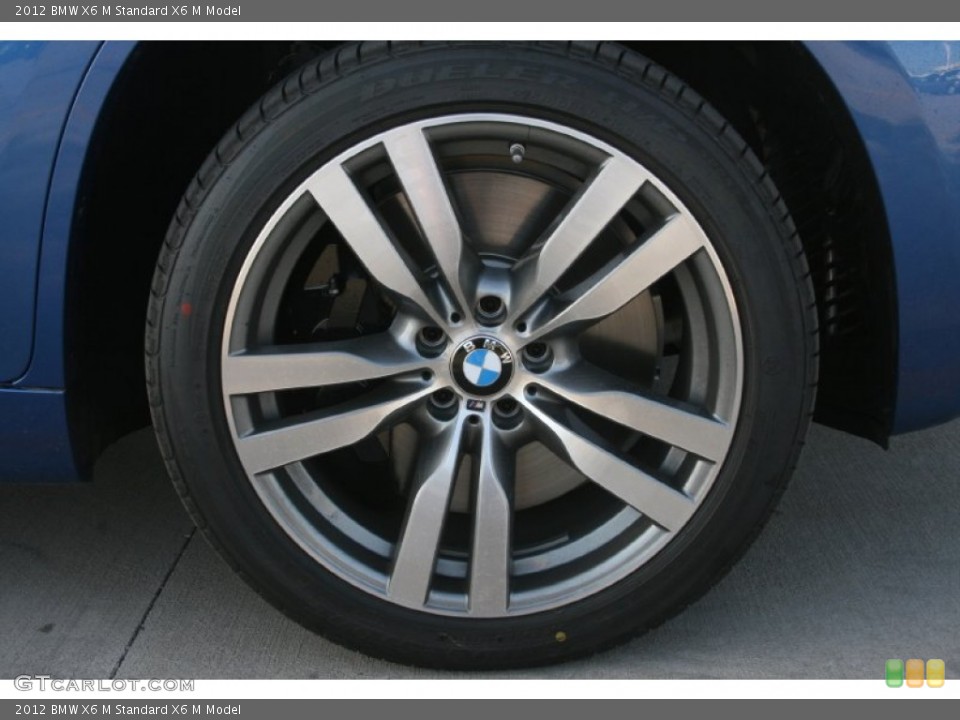 2012 BMW X6 M  Wheel and Tire Photo #49910115