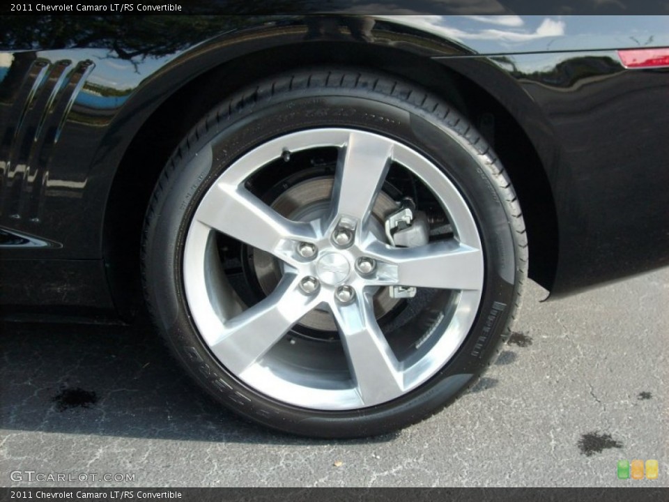 2011 Chevrolet Camaro LT/RS Convertible Wheel and Tire Photo #49911093