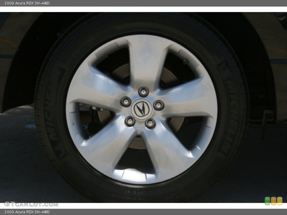 2009 Acura RDX SH-AWD Wheel and Tire Photo #49913850