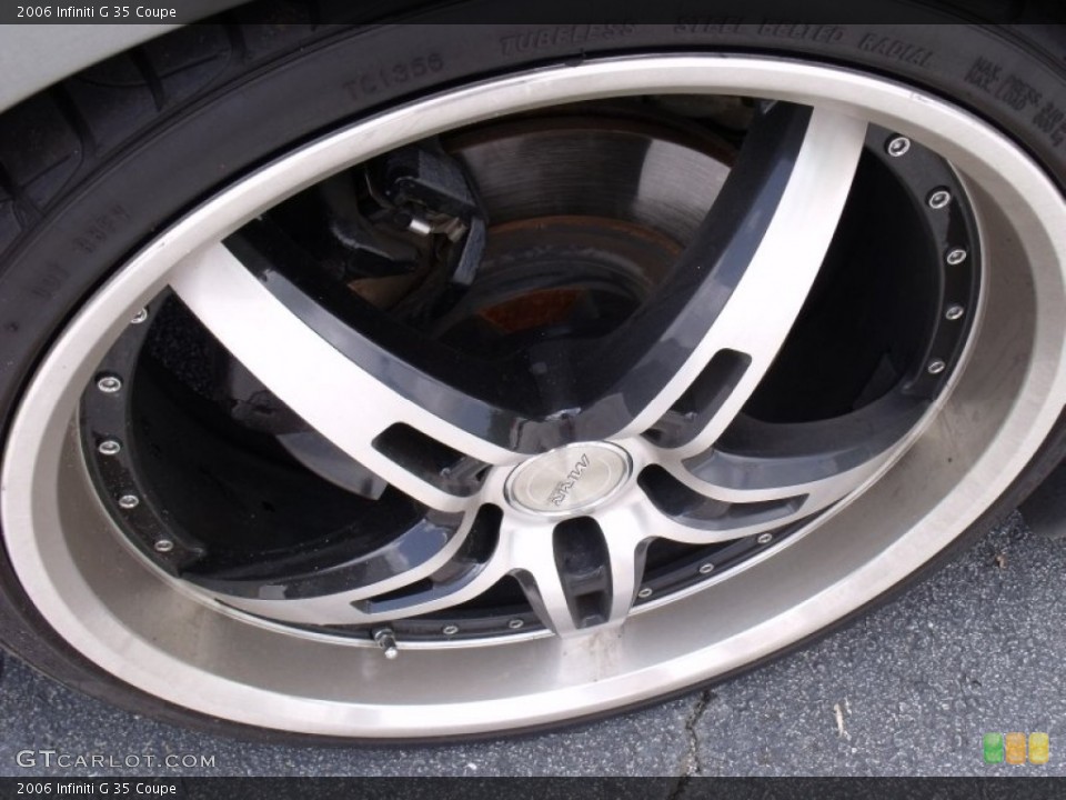 2006 Infiniti G Custom Wheel and Tire Photo #49914390