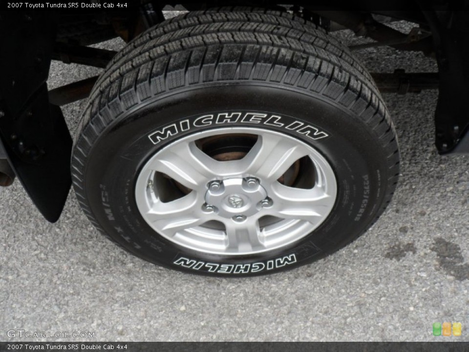 2007 Toyota Tundra SR5 Double Cab 4x4 Wheel and Tire Photo #49914972