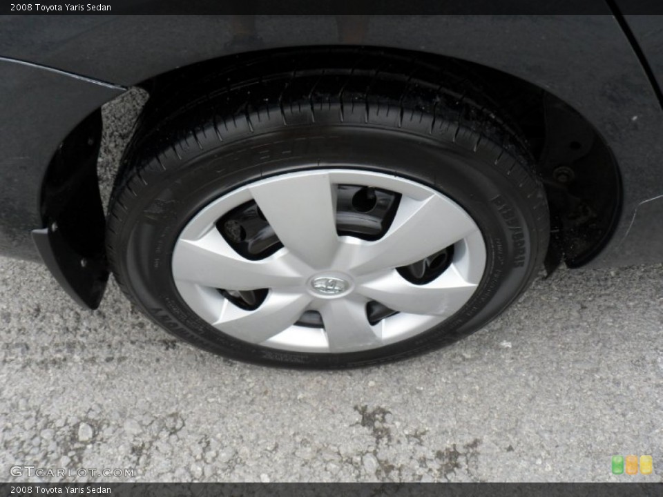 2008 Toyota Yaris Sedan Wheel and Tire Photo #49915107