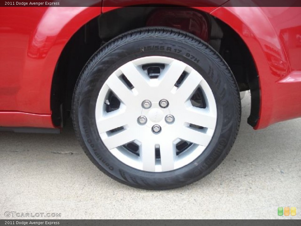 2011 Dodge Avenger Express Wheel and Tire Photo #49918290