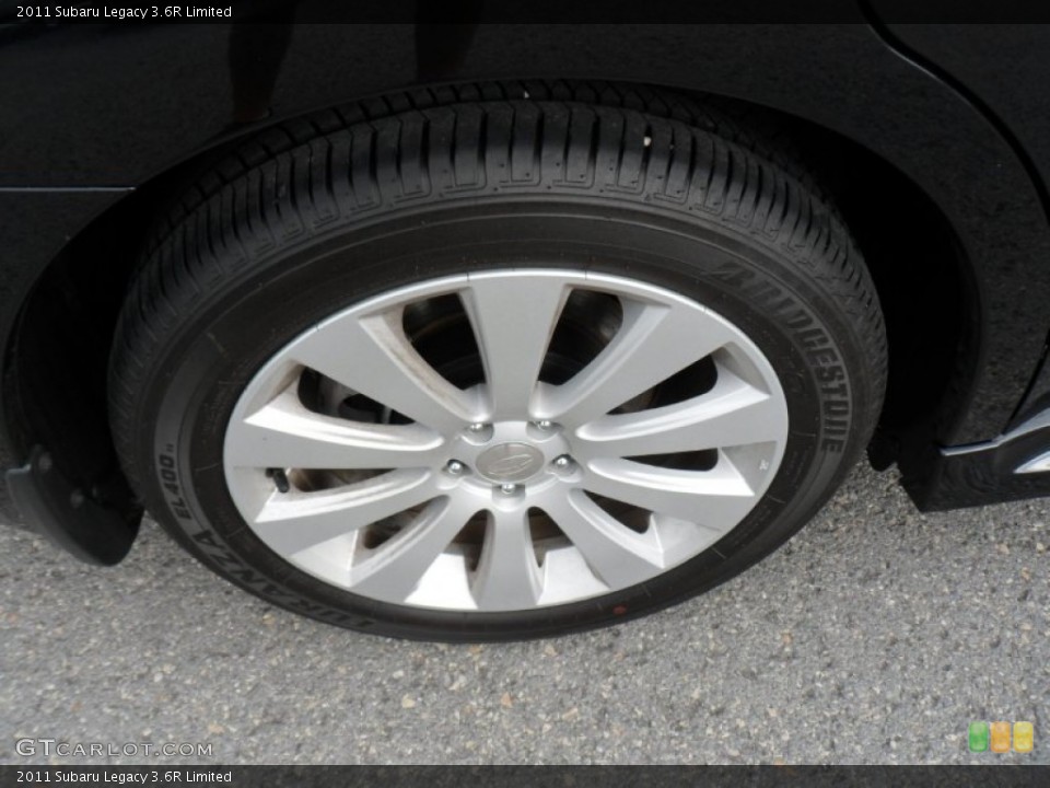 2011 Subaru Legacy 3.6R Limited Wheel and Tire Photo #49919466