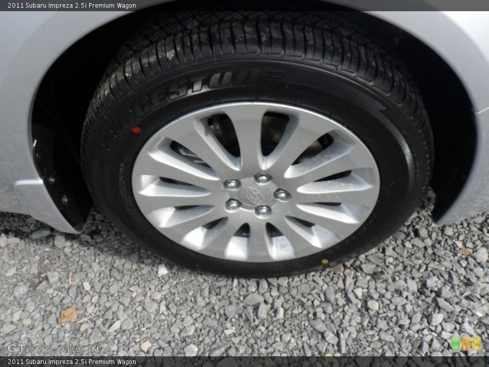 2011 Subaru Impreza 2.5i Premium Wagon Wheel and Tire Photo #49920010