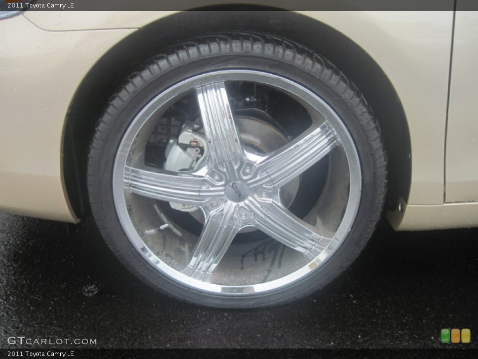 2011 Toyota Camry Custom Wheel and Tire Photo #49922305