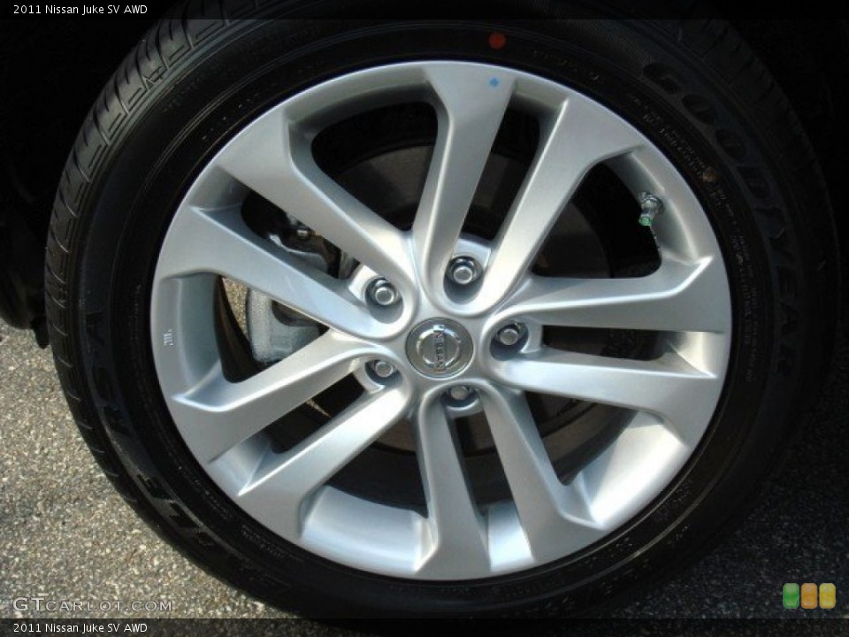 2011 Nissan Juke SV AWD Wheel and Tire Photo #49924688