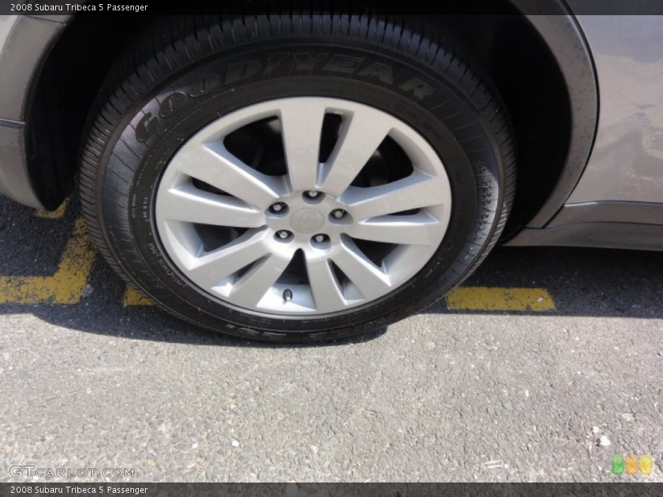 2008 Subaru Tribeca 5 Passenger Wheel and Tire Photo #49937097