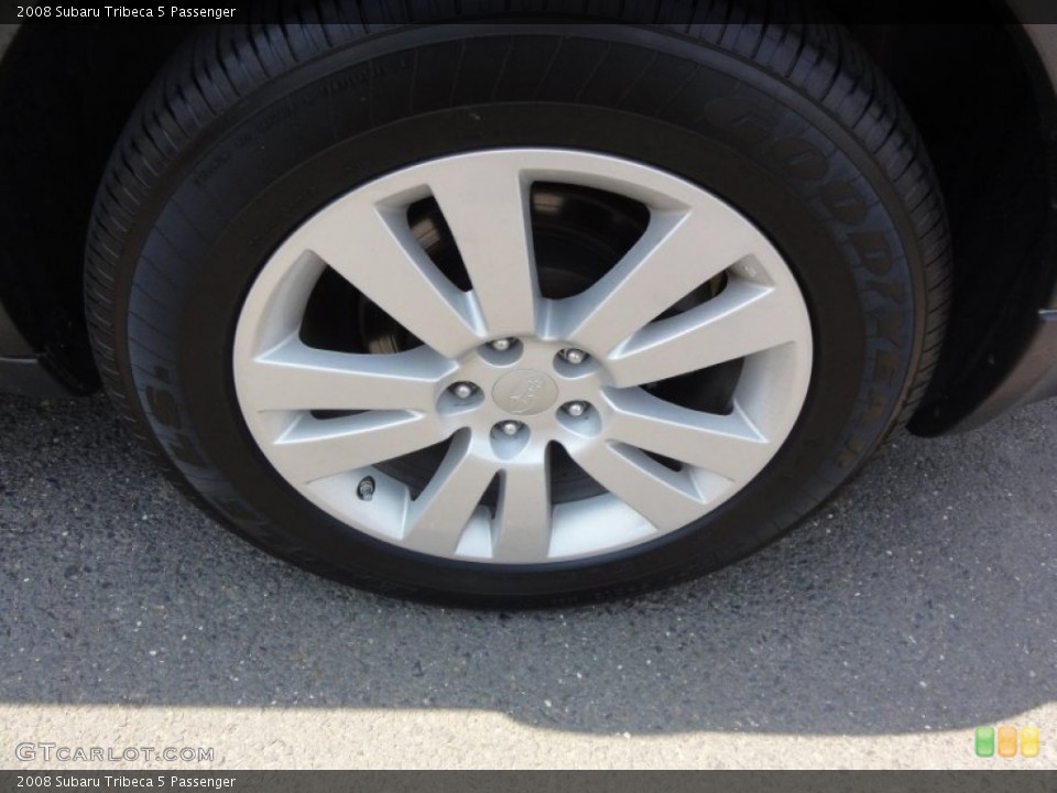 2008 Subaru Tribeca 5 Passenger Wheel and Tire Photo #49937103