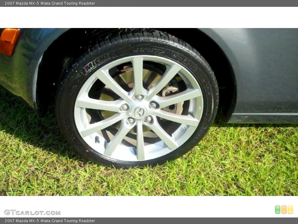 2007 Mazda MX-5 Miata Grand Touring Roadster Wheel and Tire Photo #49937891