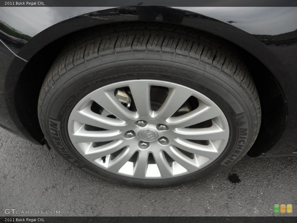 2011 Buick Regal CXL Wheel and Tire Photo #49937951
