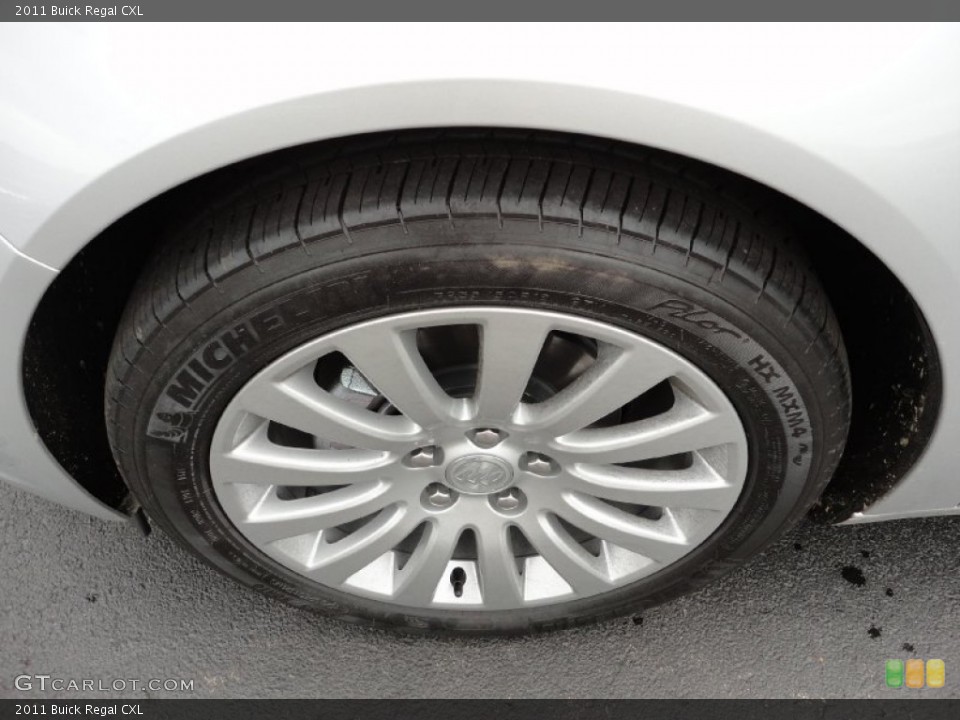 2011 Buick Regal CXL Wheel and Tire Photo #49938851