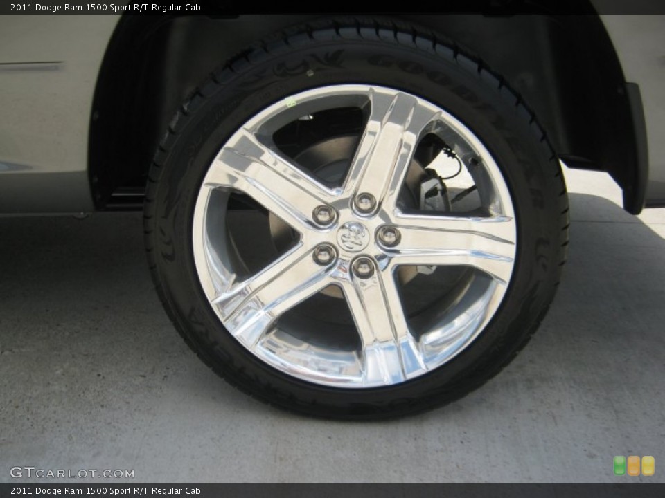2011 Dodge Ram 1500 Sport R/T Regular Cab Wheel and Tire Photo #49939061