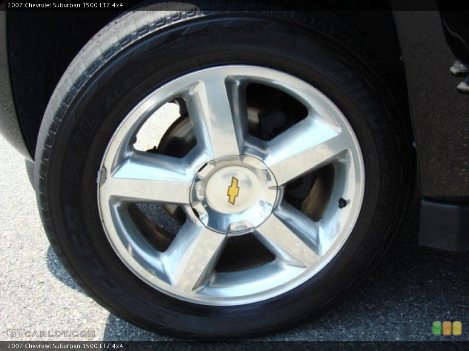 2007 Chevrolet Suburban 1500 LTZ 4x4 Wheel and Tire Photo #49939166