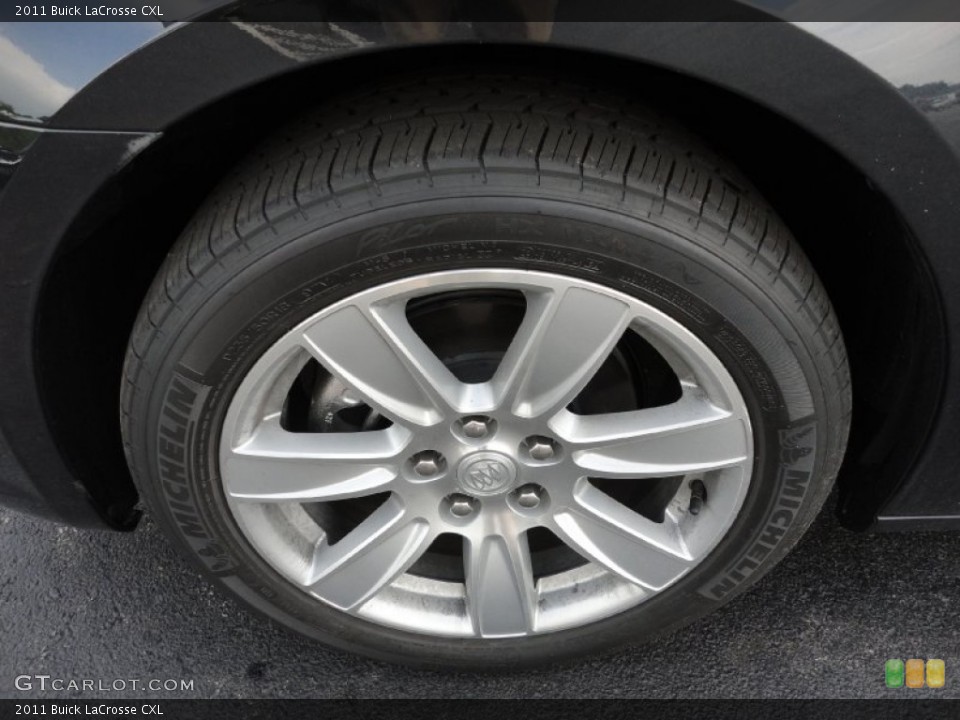 2011 Buick LaCrosse CXL Wheel and Tire Photo #49940744
