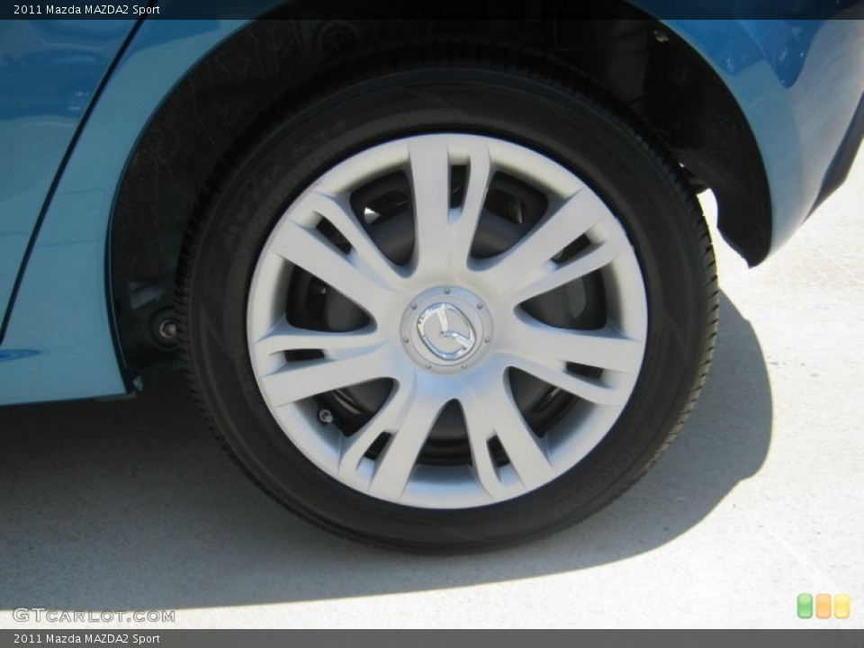 2011 Mazda MAZDA2 Sport Wheel and Tire Photo #49942007