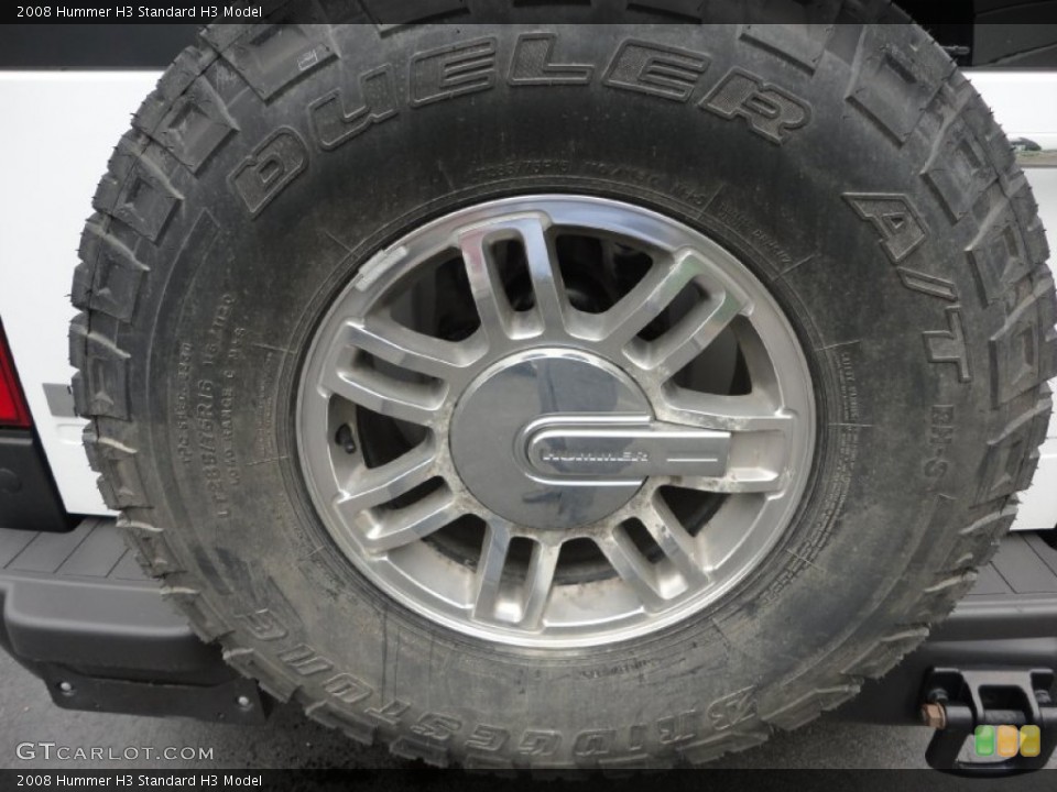 2008 Hummer H3  Wheel and Tire Photo #49944920