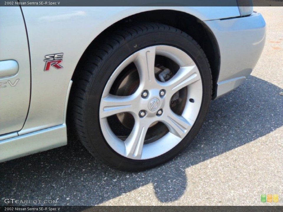 2002 Nissan Sentra SE-R Spec V Wheel and Tire Photo #49945487