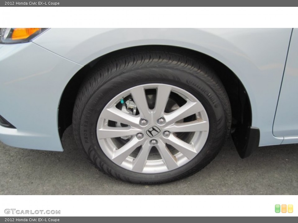 2012 Honda Civic EX-L Coupe Wheel and Tire Photo #49946945