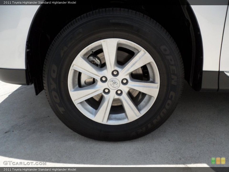 2011 Toyota Highlander  Wheel and Tire Photo #49947980