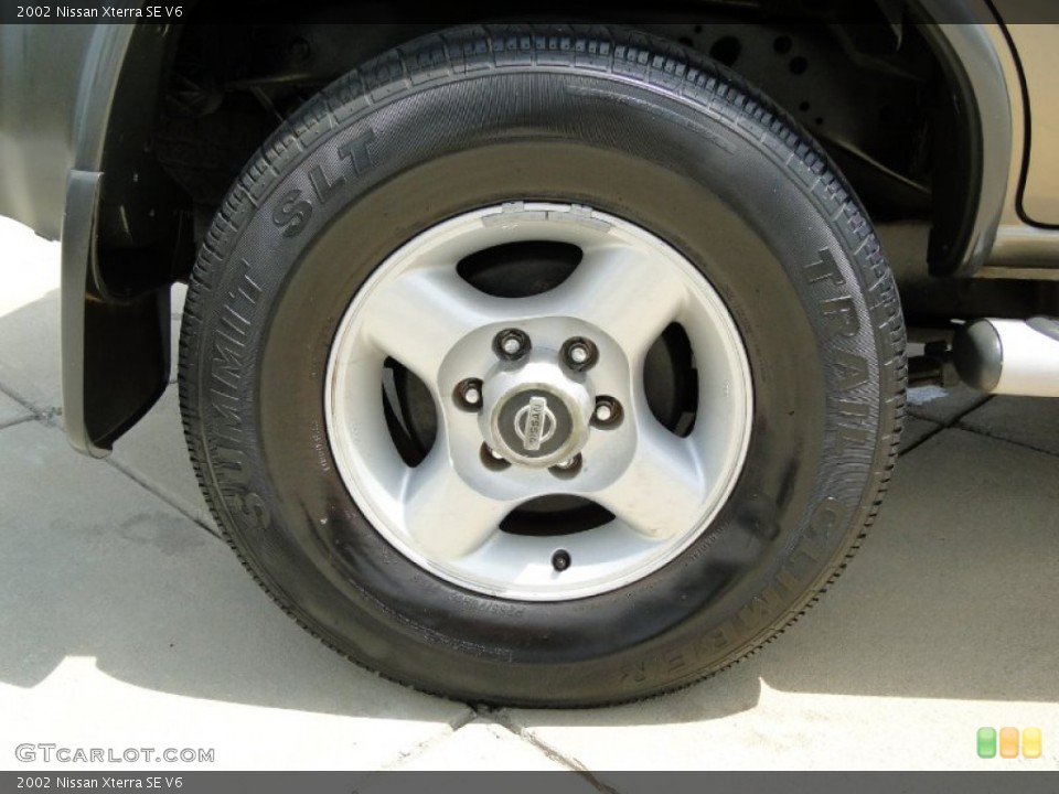 2002 Nissan Xterra SE V6 Wheel and Tire Photo #49948202