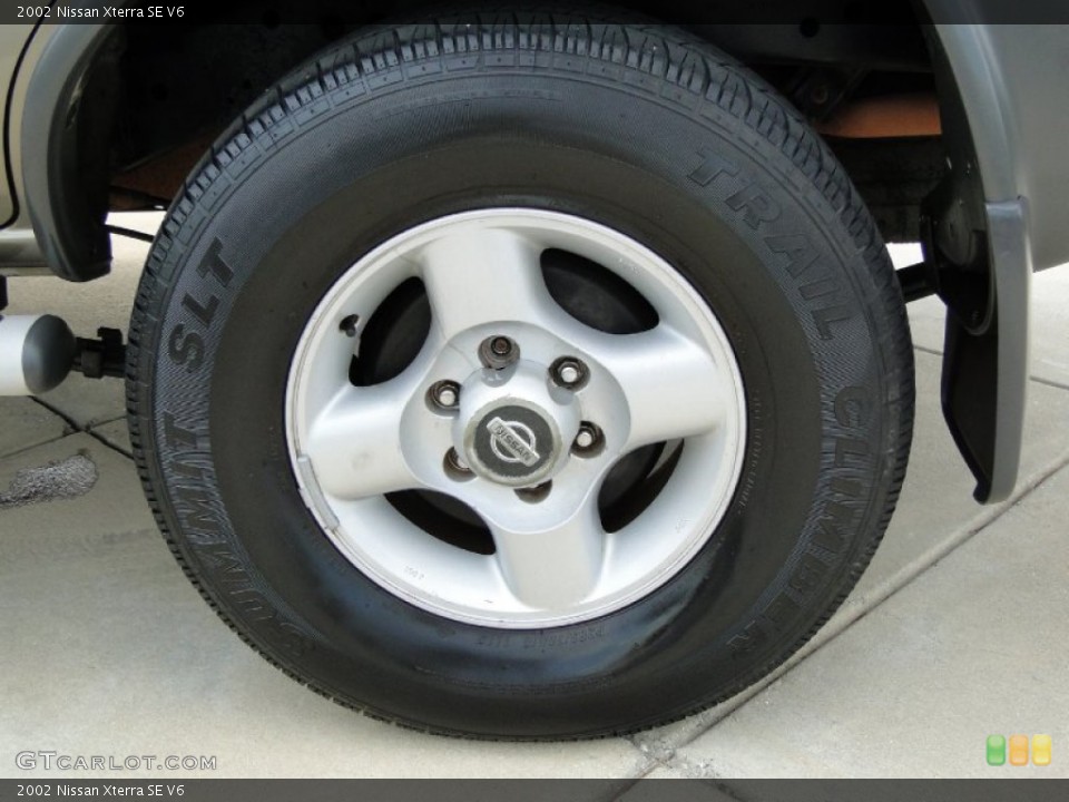 2002 Nissan Xterra SE V6 Wheel and Tire Photo #49948211