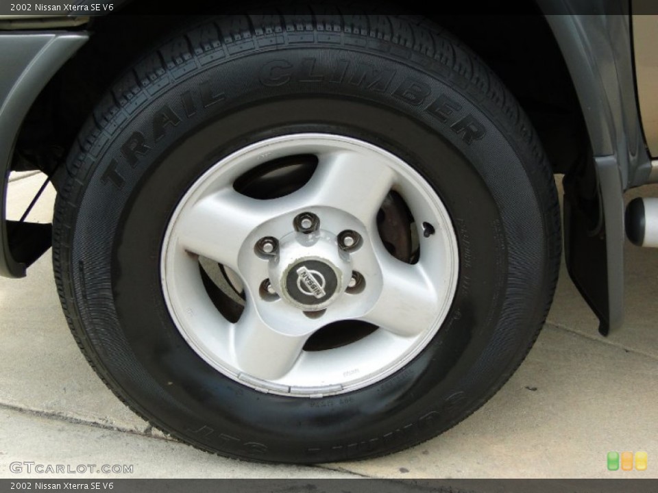 2002 Nissan Xterra SE V6 Wheel and Tire Photo #49948220