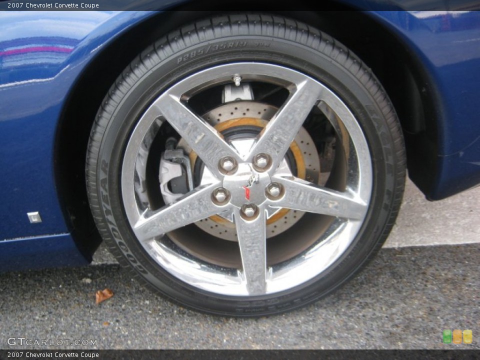 2007 Chevrolet Corvette Coupe Wheel and Tire Photo #49948781