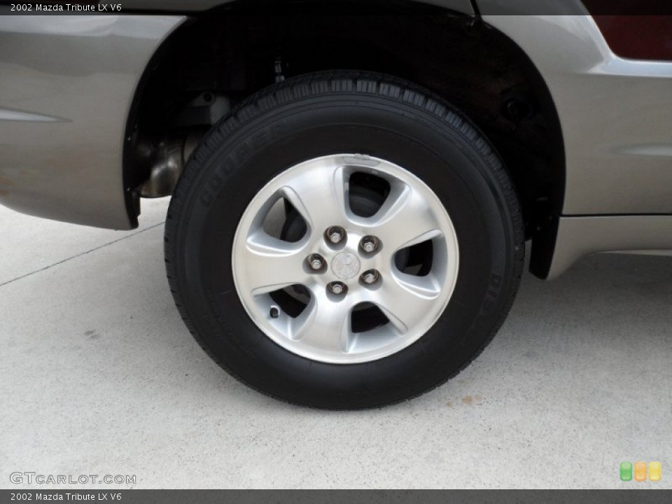 2002 Mazda Tribute LX V6 Wheel and Tire Photo #49949006