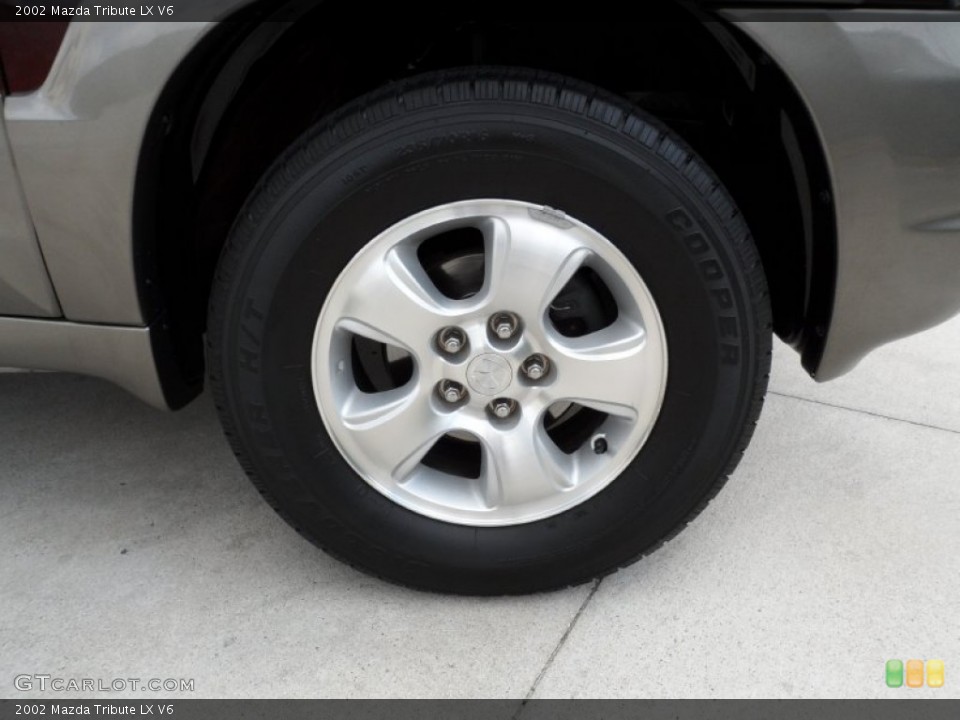 2002 Mazda Tribute LX V6 Wheel and Tire Photo #49949015