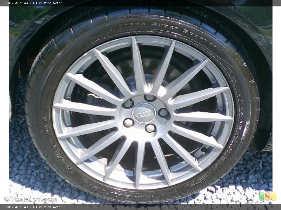 2007 Audi A4 2.0T quattro Avant Wheel and Tire Photo #49949273