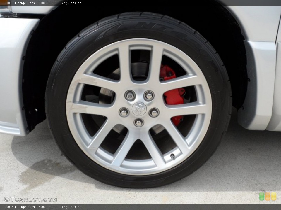 2005 Dodge Ram 1500 SRT-10 Regular Cab Wheel and Tire Photo #49949681