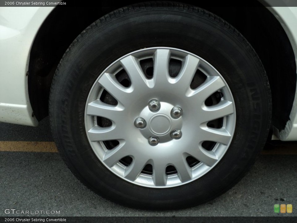 2006 Chrysler Sebring Convertible Wheel and Tire Photo #49952069