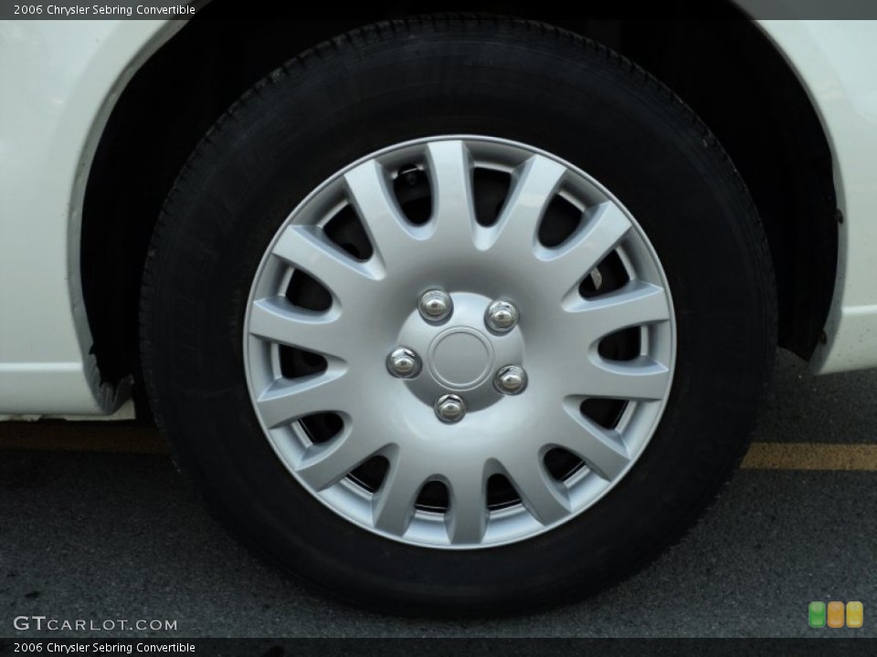 2006 Chrysler Sebring Convertible Wheel and Tire Photo #49952084