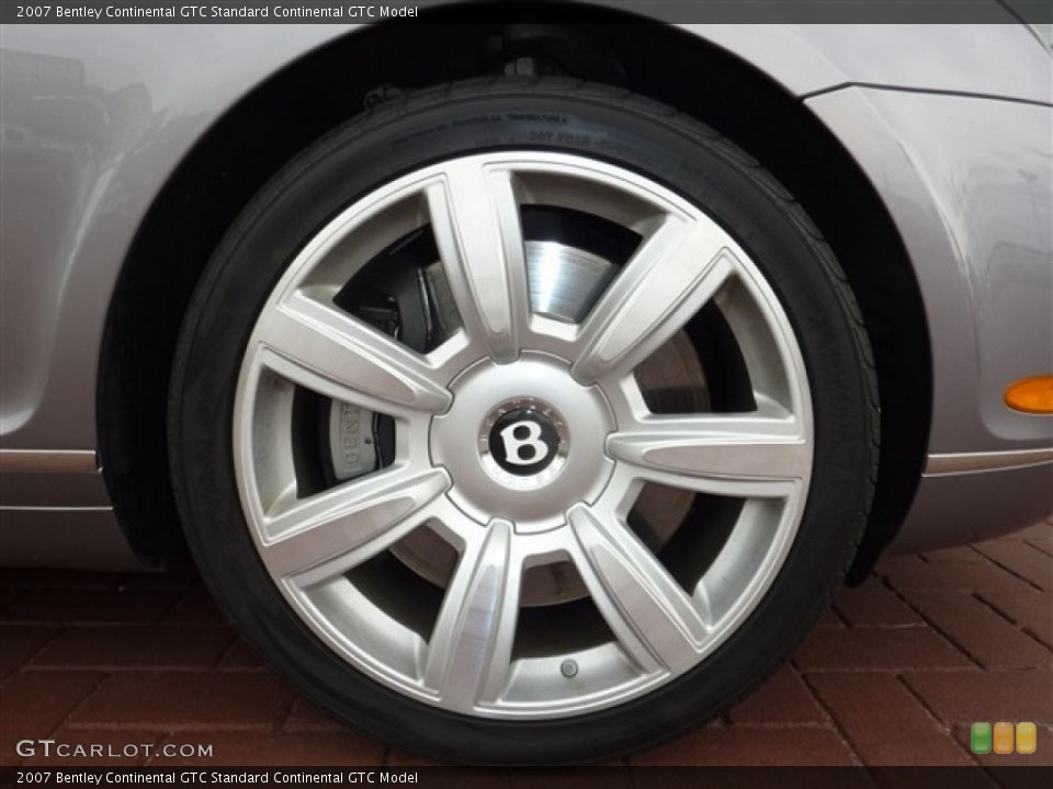 2007 Bentley Continental GTC  Wheel and Tire Photo #49952441