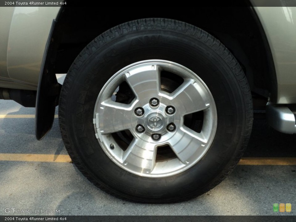 2004 Toyota 4Runner Limited 4x4 Wheel and Tire Photo #49954277