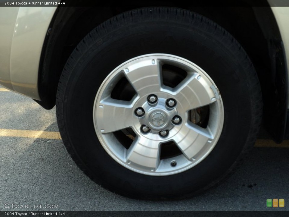 2004 Toyota 4Runner Limited 4x4 Wheel and Tire Photo #49954292