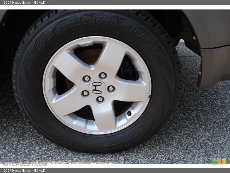 2004 Honda Element EX AWD Wheel and Tire Photo #49957370