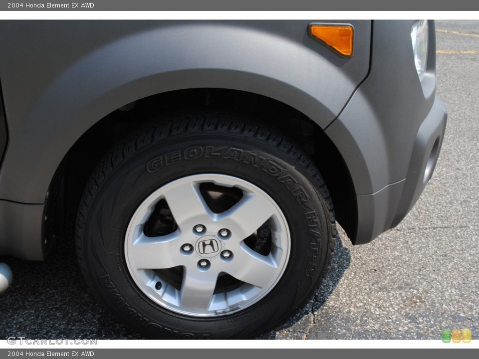 2004 Honda Element EX AWD Wheel and Tire Photo #49957400