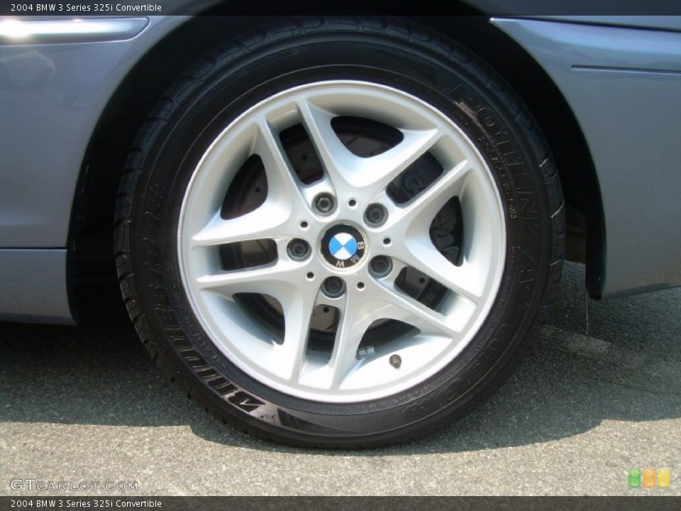 2004 BMW 3 Series 325i Convertible Wheel and Tire Photo #49962785