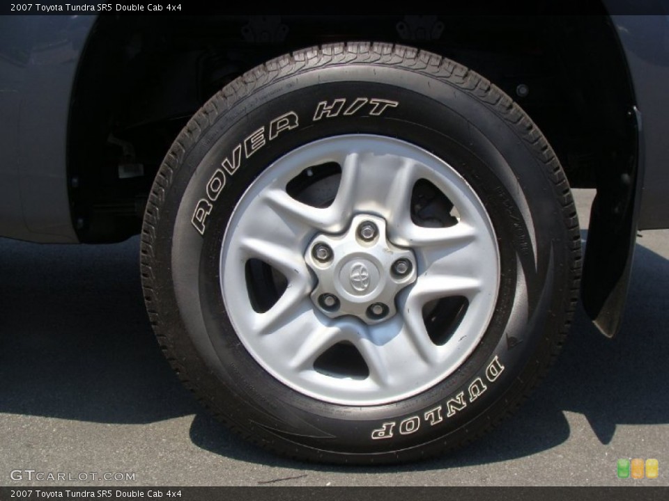 2007 Toyota Tundra SR5 Double Cab 4x4 Wheel and Tire Photo #49968861