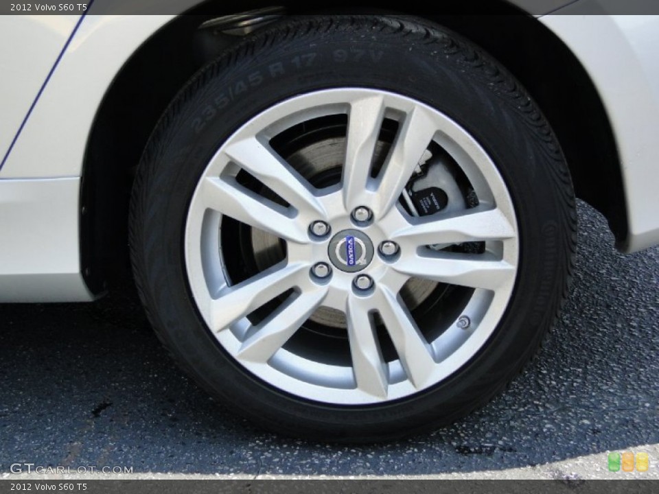 2012 Volvo S60 T5 Wheel and Tire Photo #49973850