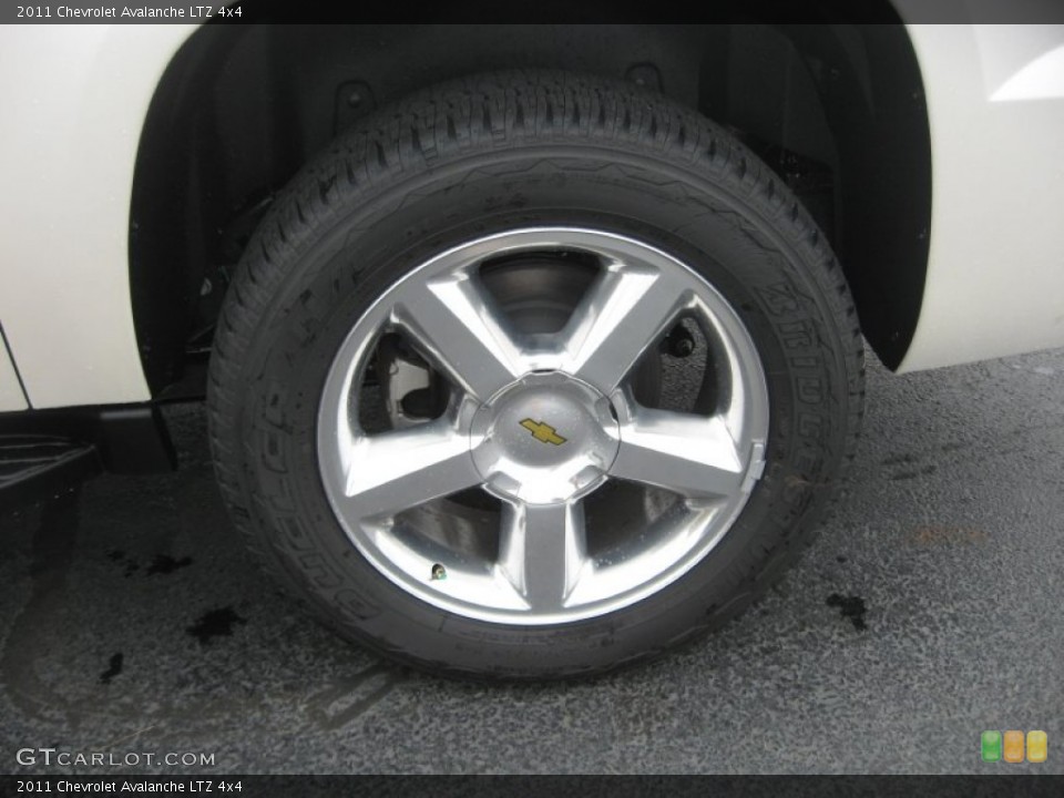 2011 Chevrolet Avalanche LTZ 4x4 Wheel and Tire Photo #49975074