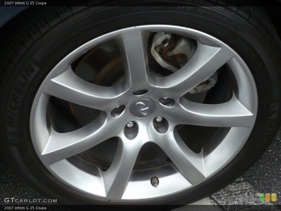 2007 Infiniti G 35 Coupe Wheel and Tire Photo #49980429