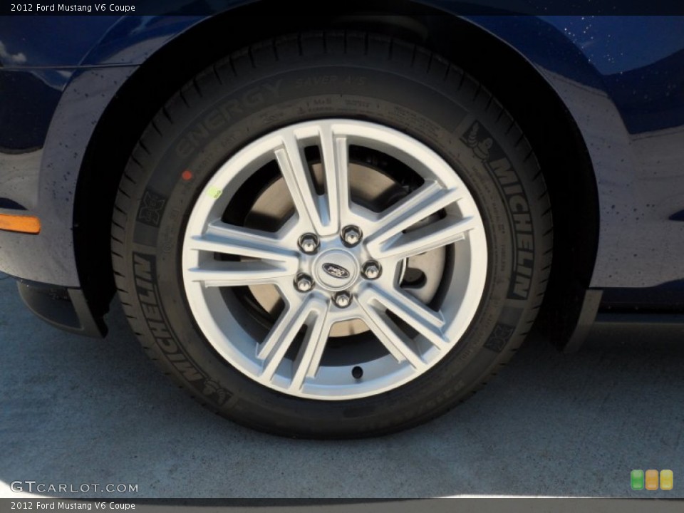 2012 Ford Mustang V6 Coupe Wheel and Tire Photo #49984062