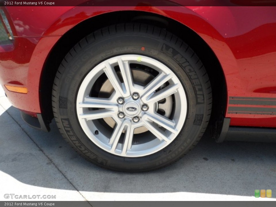 2012 Ford Mustang V6 Coupe Wheel and Tire Photo #49984548